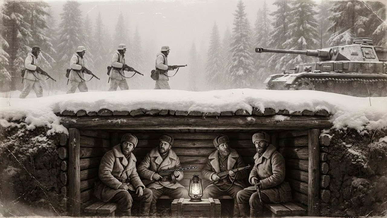 Peklo mrazu: Partyzáni v běloruských lesích. -35°C, měsíce pod zemí bez naděje na záchranu