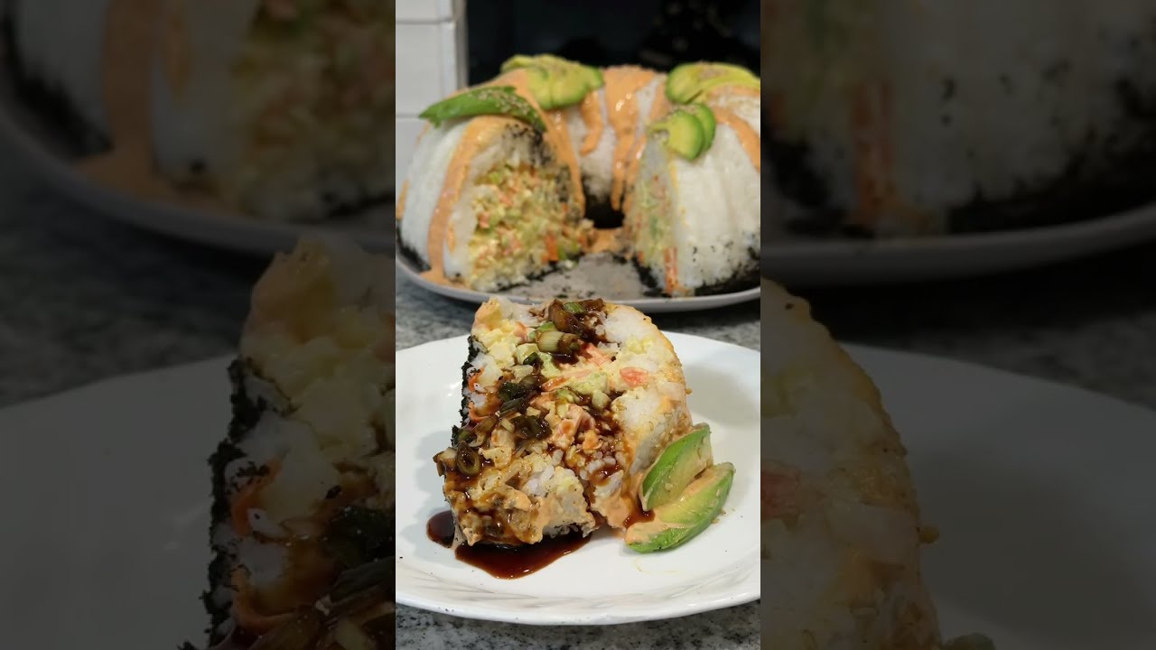ROSCA DE SUSHI 🍣 paso a paso pa’ que no batalles, una receta que vale la pena probar 👌🏼😍 