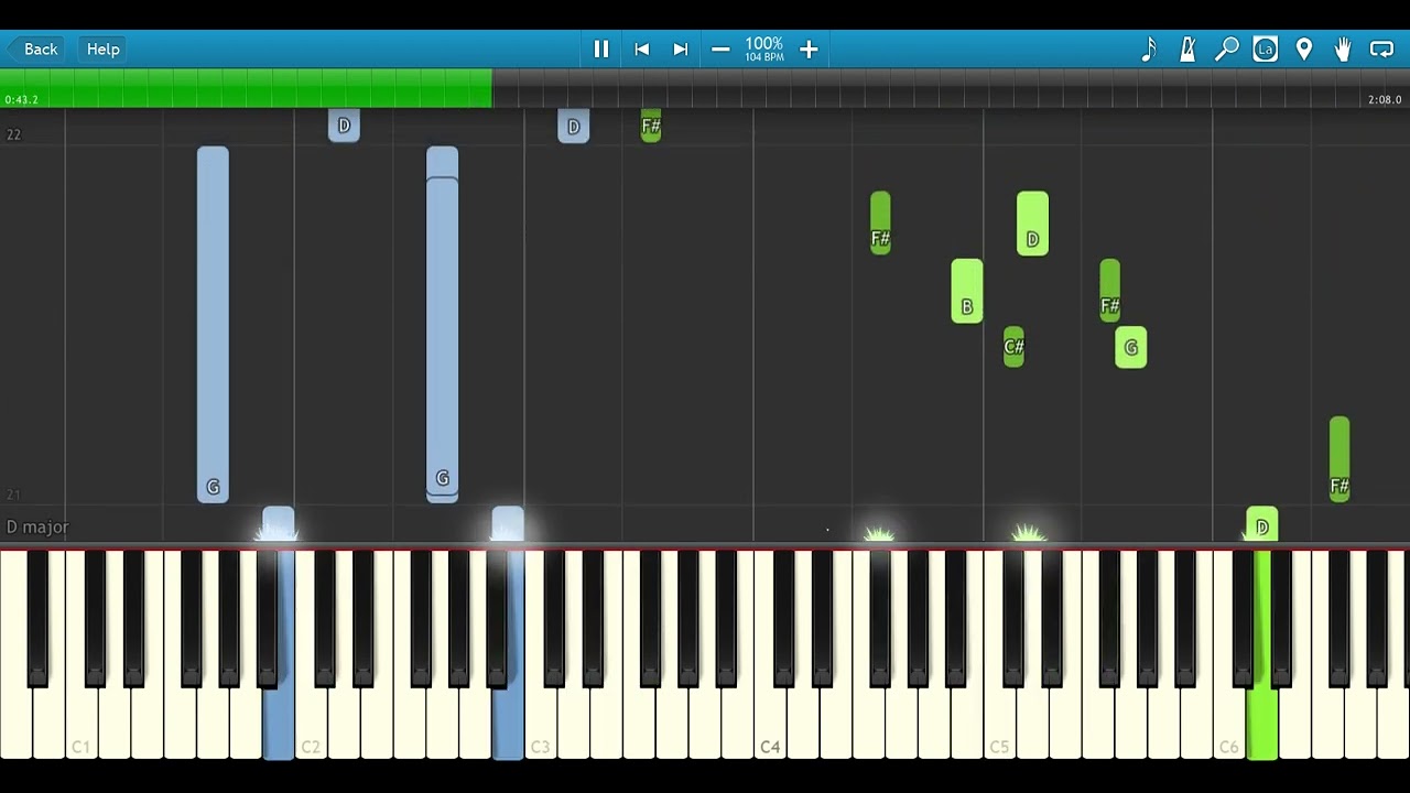 The Lion King - Not One of Us - Piano