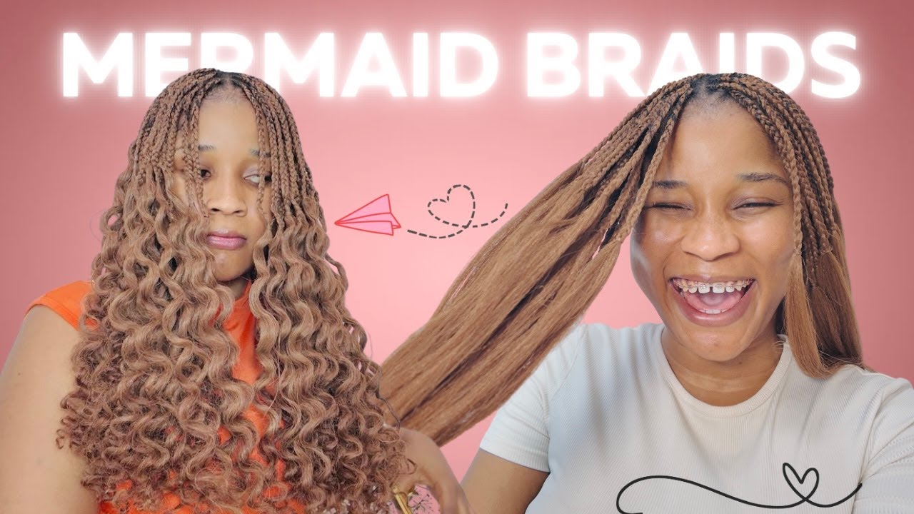 Mermaid Braids That Turn Heads 😍✨ | Braiding Transformation