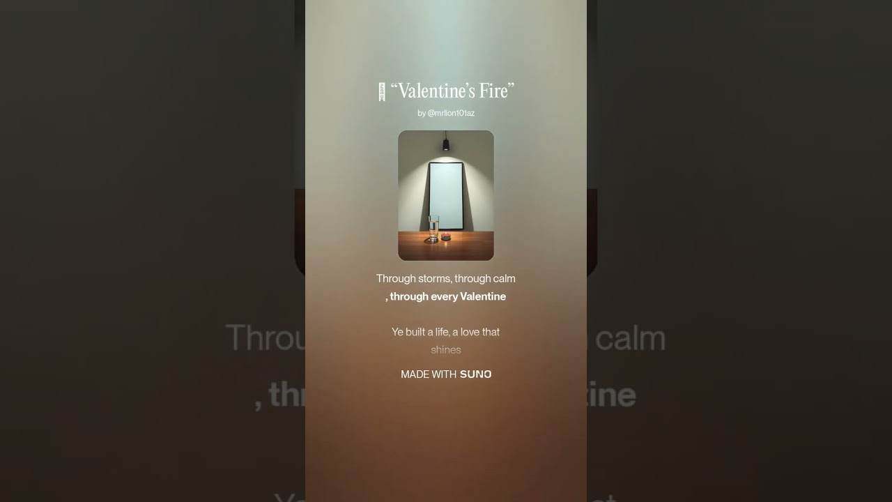 🎵 “Valentine’s Fire”