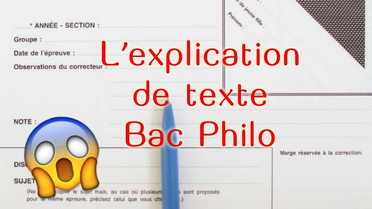 5 astuces pour l'explication de texte au Bac Philo