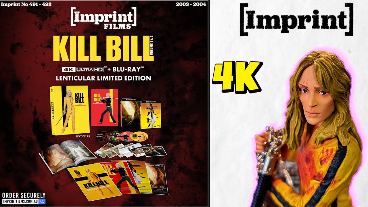 Kill Bill The Behemoth 4K Edition From Imprint