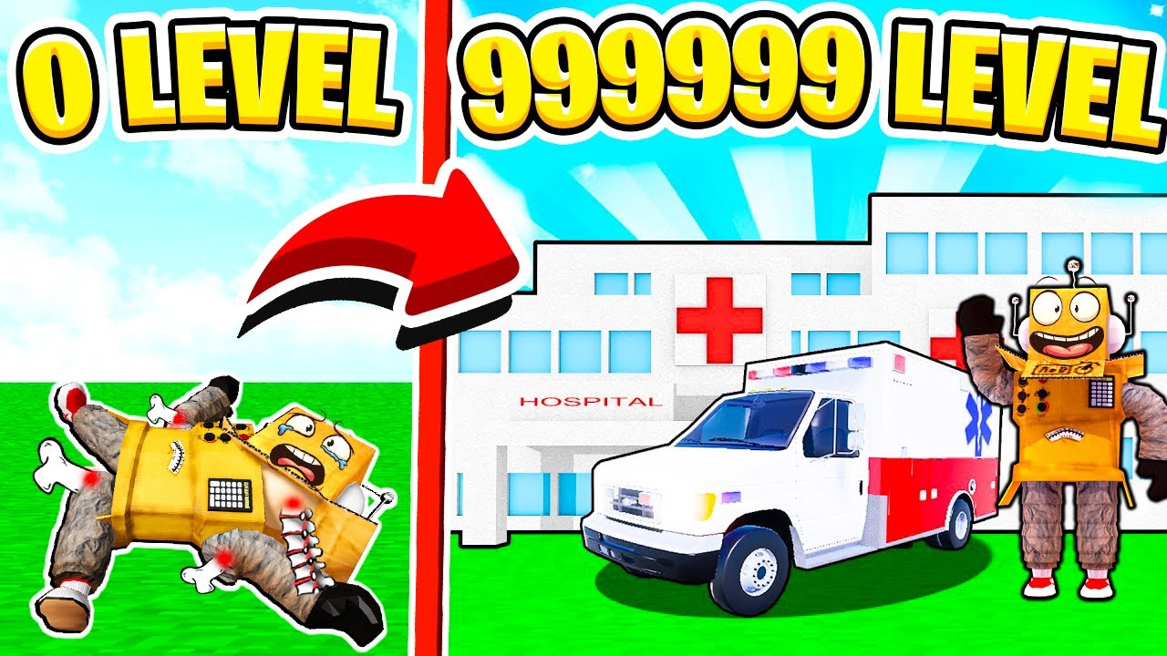 Я ПОСТРОИЛ БОЛЬНИЦУ МАКСИМАЛЬНОГО УРОВНЯ !? ROBLOX HOSPITAL TYCOON НУБ и ПРО ВИДЕО