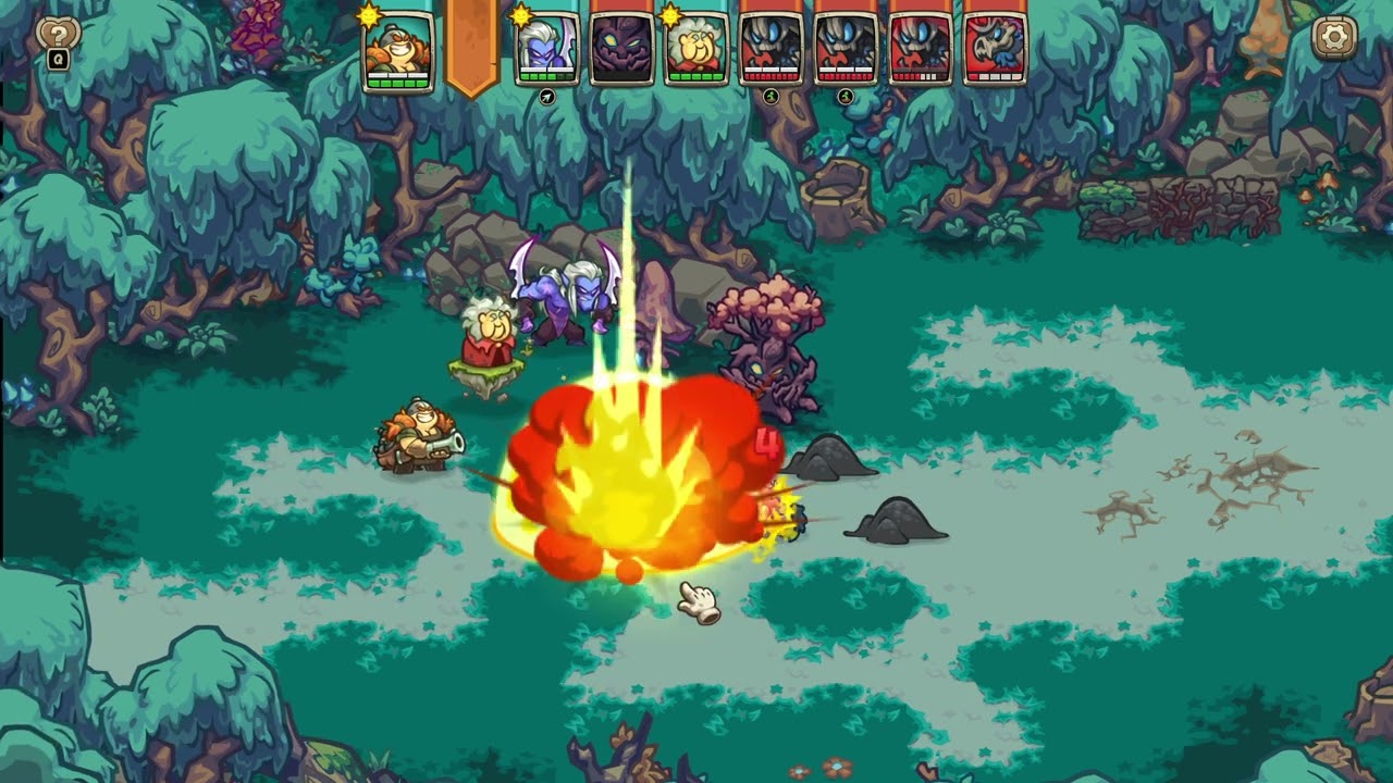 Legends of Kingdom Rush Hero Challenge - Reg'son, Bombardier, Sorceress - The Wild Moon