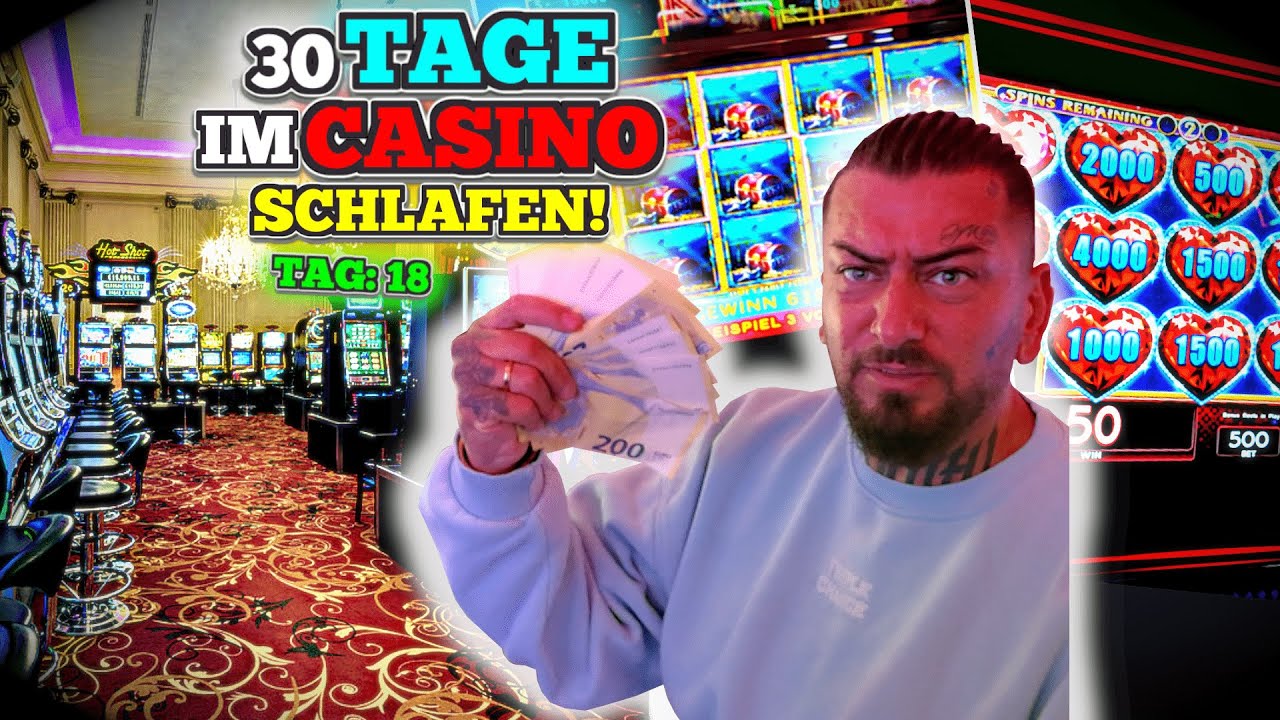 30 Tage in SPIELO schlafen!🤑– Tag 18 : MEIN 2t BESTER TAG IM CASINO!🤩 #VLOG
