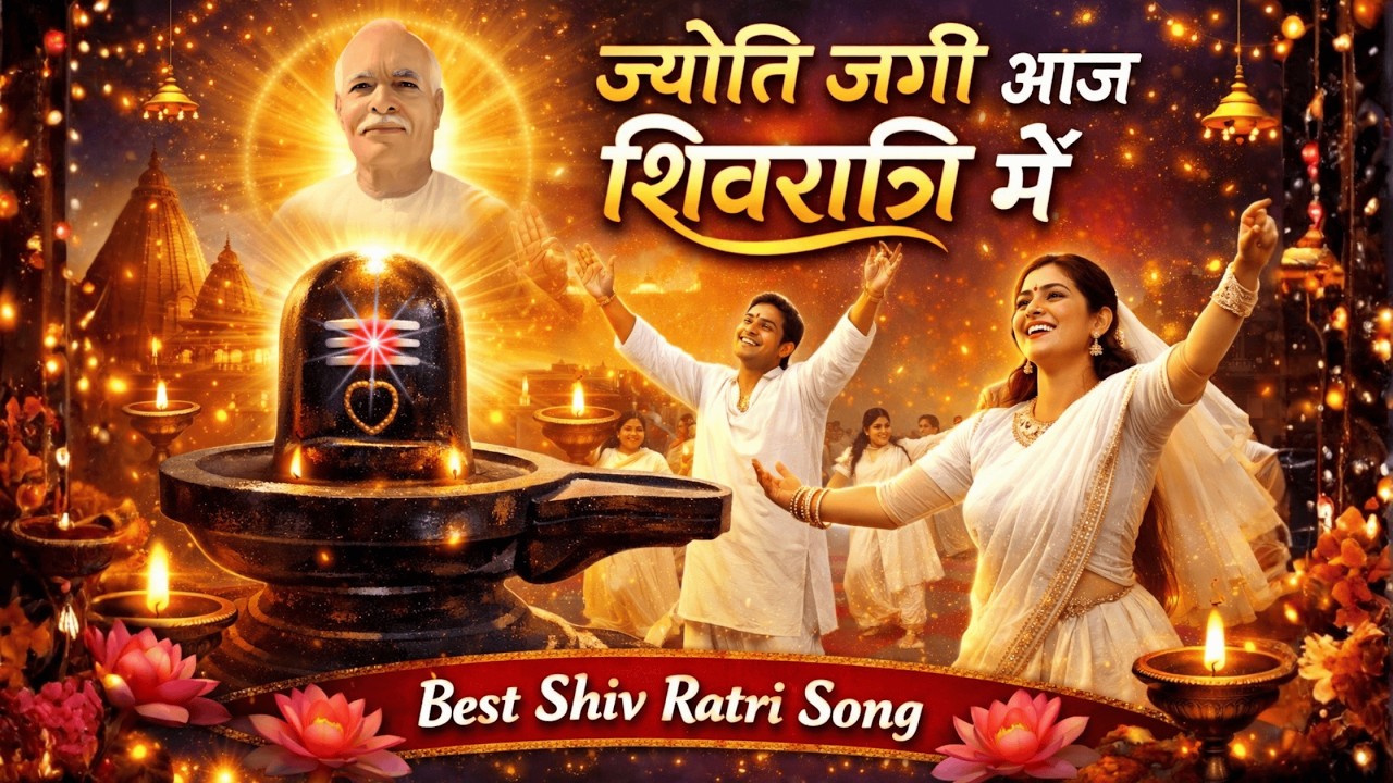 ज्योति जगी आज शिवरात्रि में | Best Shiv Ratri Song 2026 | New BK Song | Maha Shivratri Special
