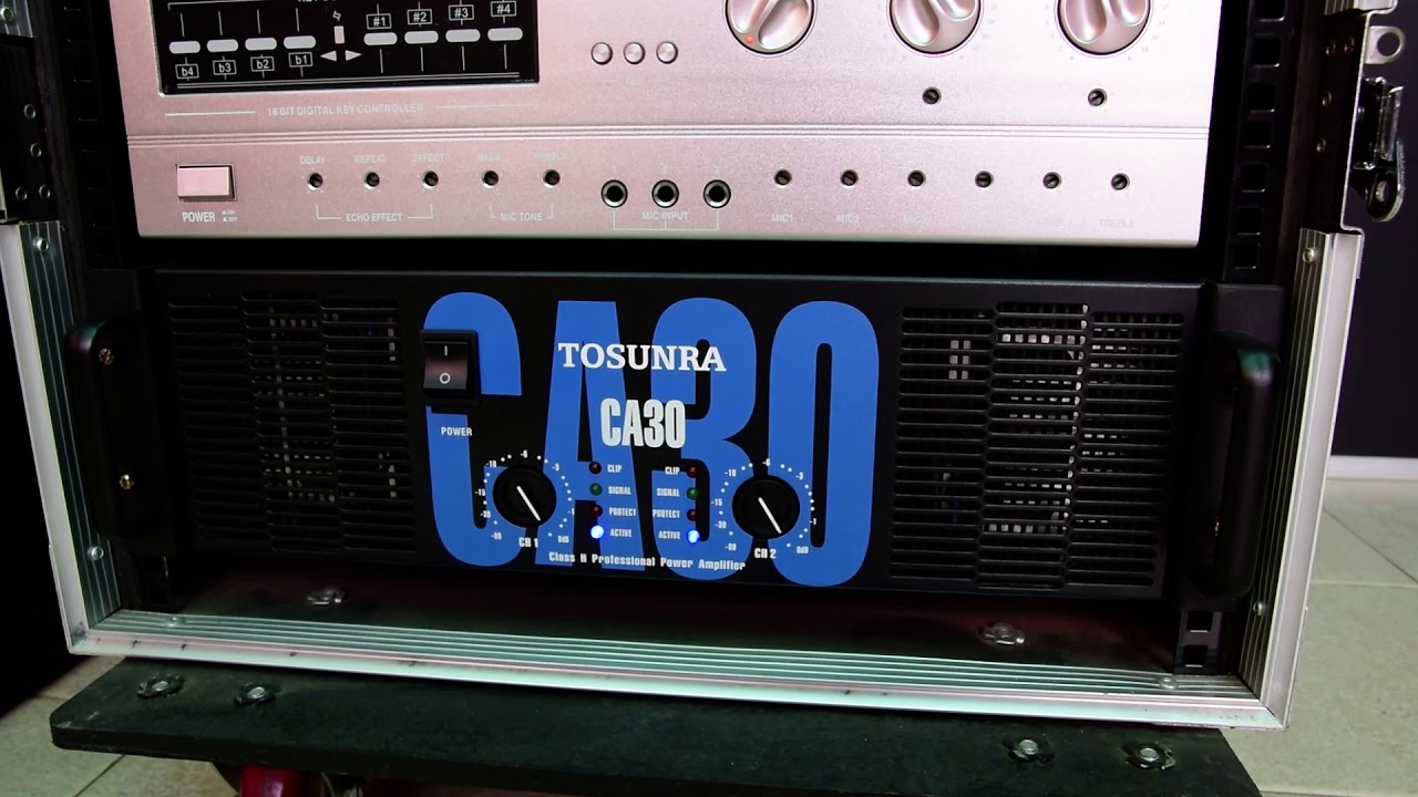 Sound Check Tri Amp Set up