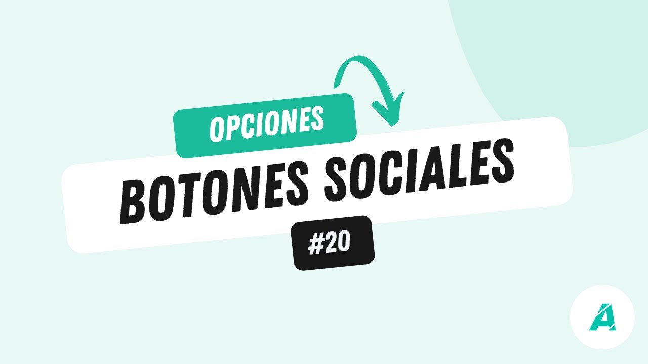Botones sociales &iexcl;sin plugins! &minus; Asap Theme #20