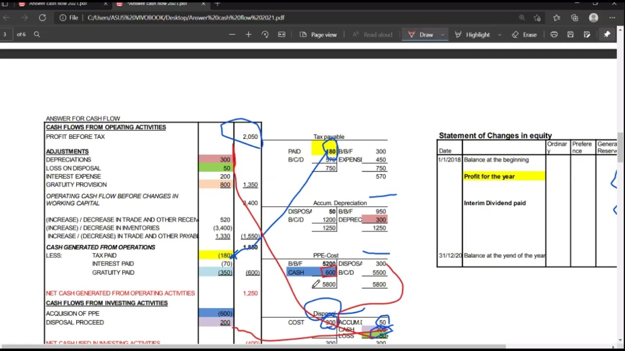 LKAS- 07 Statement of Cashflow part 02