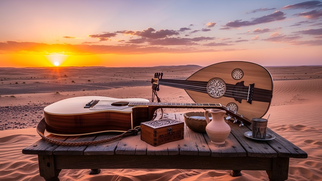 Calm Arabic Meditation Music for Anxiety Relief 🌿 Calm Middle Eastern Instrumentals