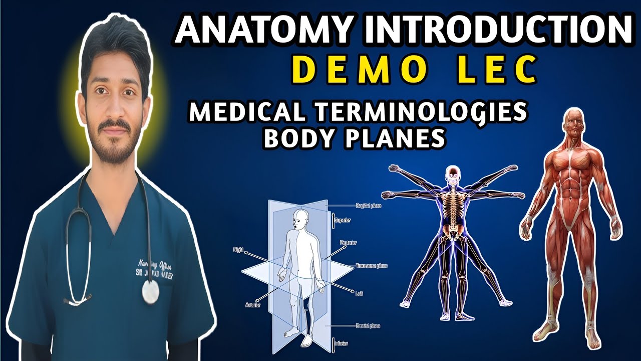 ANATOMY DEMO LEC l PLANES l MEDICAL TERMINOLOGIES l BSN 1ST SEMESTER PREP SESSION BY JAWAD  ACADEMY 