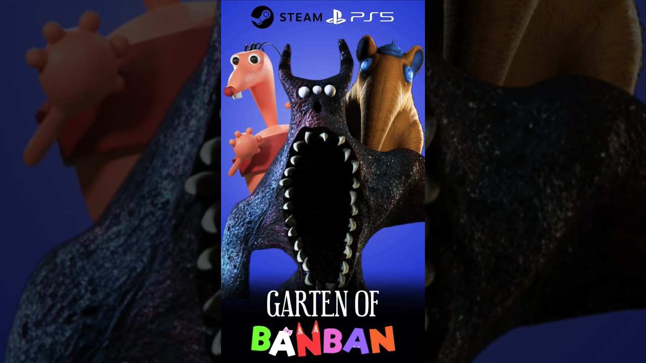 Garten of Banban 0-8: Steam vs PS5 Banner Comparison! (Evolution) 🆕