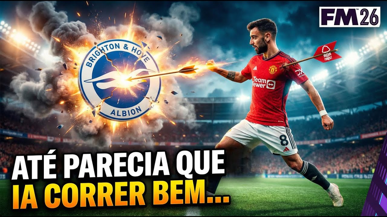 ATÉ PARECIA QUE IA CORRER BEM… | MANCHESTER UNITED | EP.9 | FOOTBALL MANAGER 2026