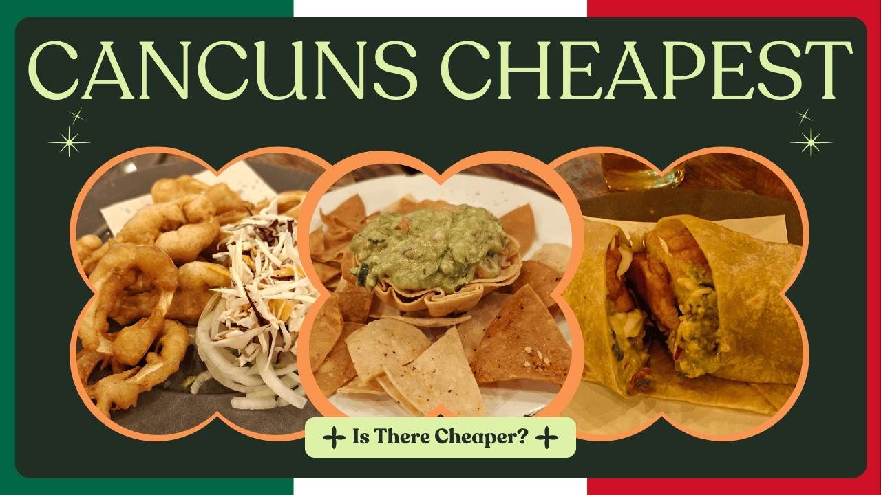 We Visit The best Budget Resturan In Cancun