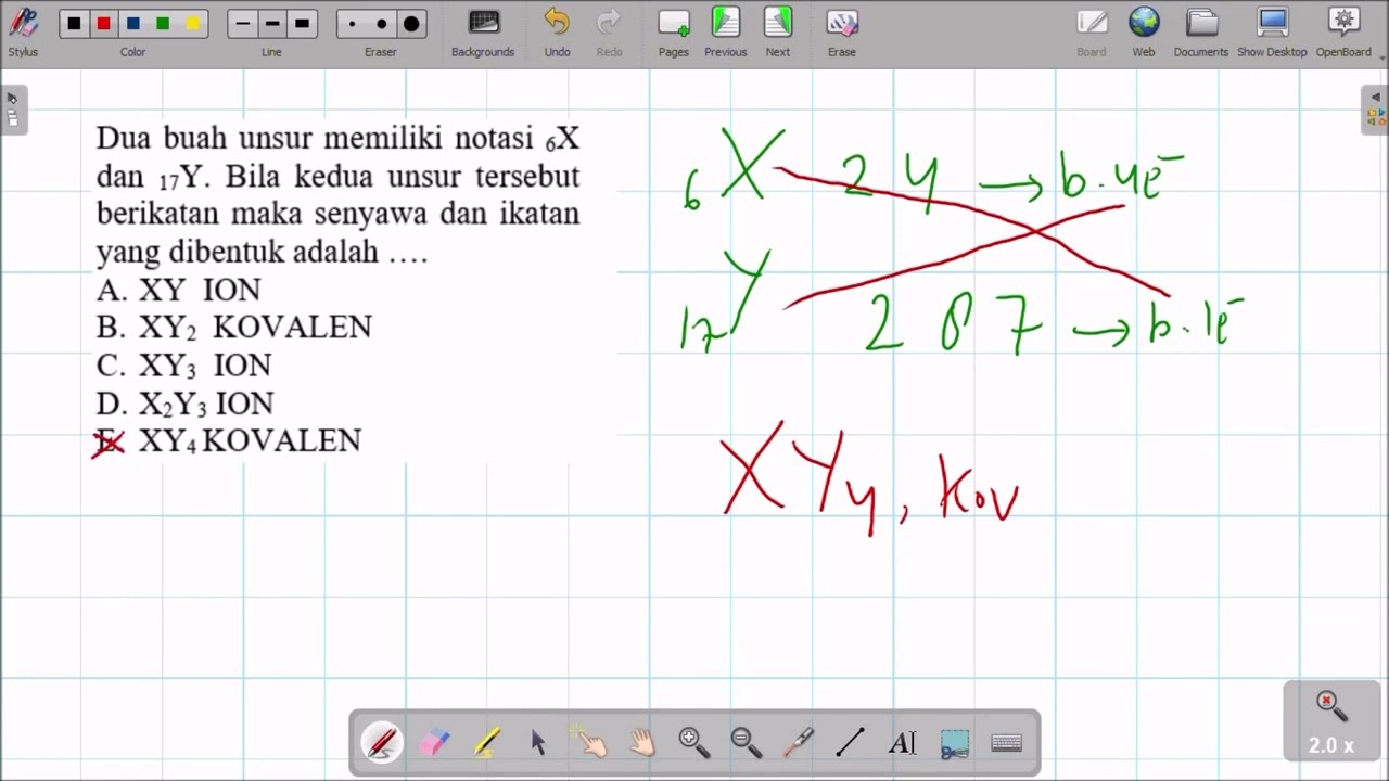 [SERI IKATAN KIMIA] Pembahasan Soal Ikatan Kimia ( jika X berikatan dengan Y, maka )