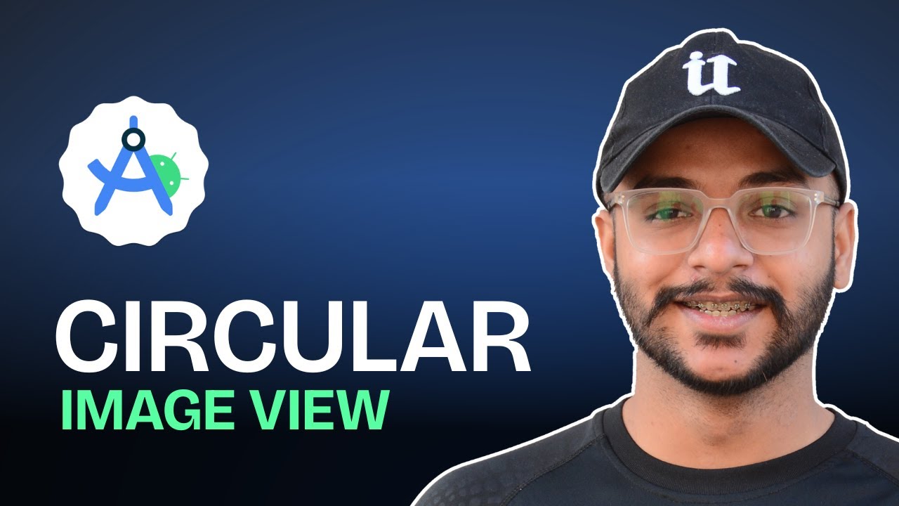 Создание круглого изображения ImageView в Android Studio
