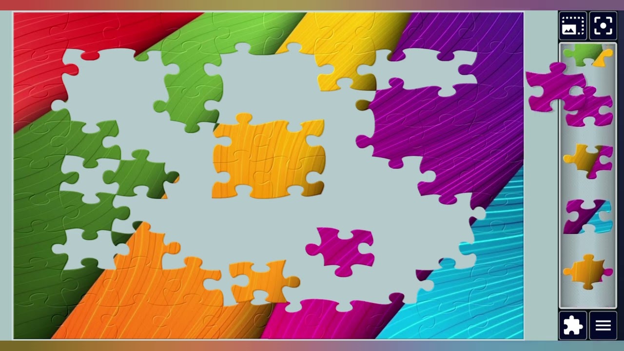 Vibrant Colorful Stripes🌈||Relaxing puzzles Art🧩||puzzles Art🧩||
