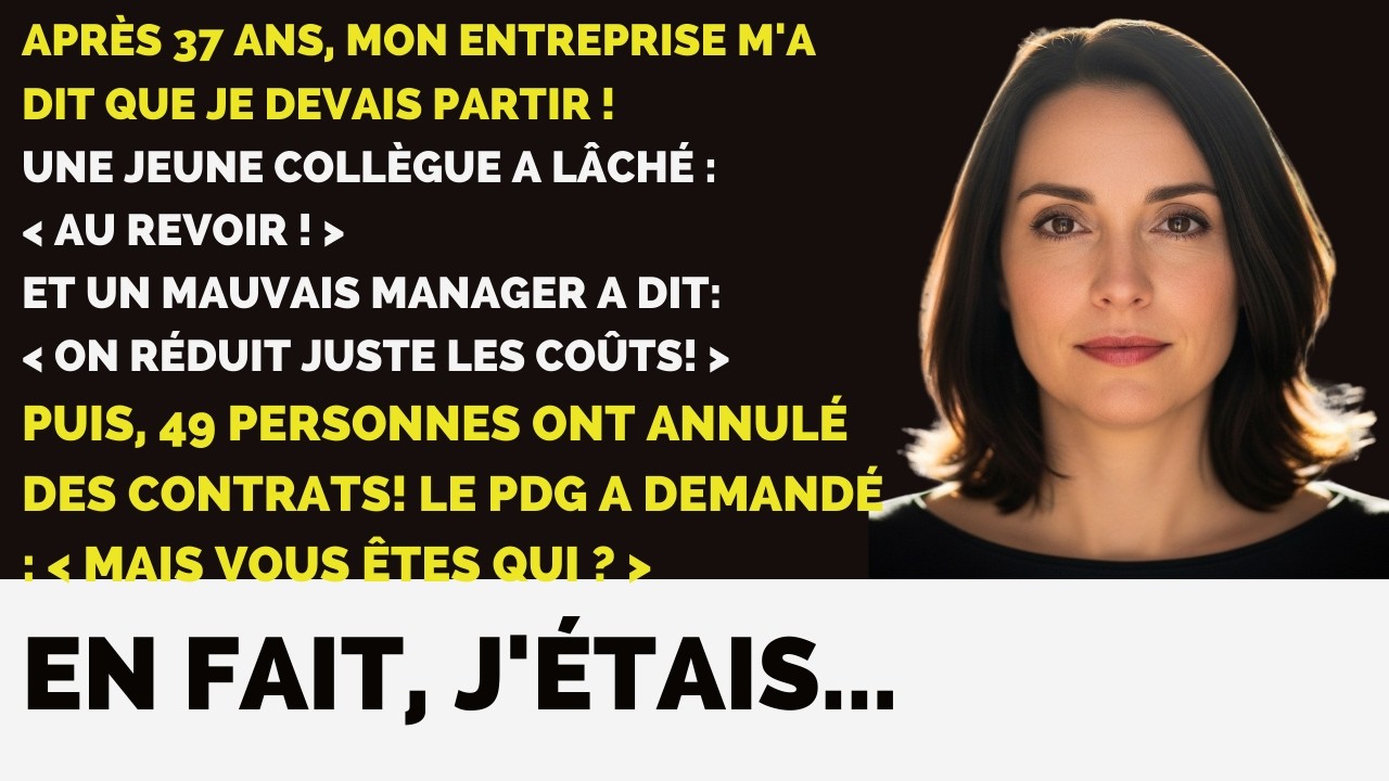 Licenciée… puis 49 annulations  Le PDG m’a appelée： “Mais vous êtes qui, au juste ？”