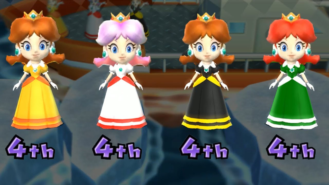 Mario Party 9 Mod - Minigames - Daisy Vs Kamek Vs Shy Guy Vs Luigi #Onlymario