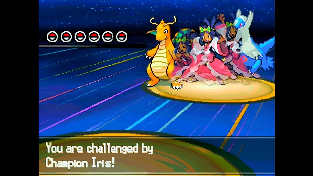 Pokemon Volt White 2 Redux - vs Champion Iris (Singles Finale, Challenge Mode)