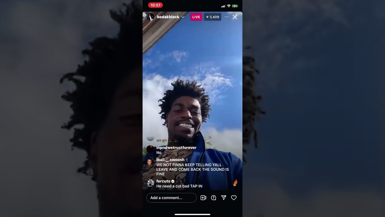 Kodak Black Knows Lamelo Ball Is A Fan FUNNY AF MUST WATCH TIL THE END