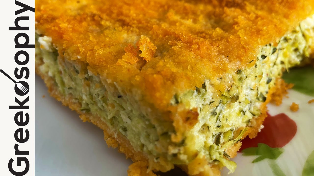 Greek meals you can make at home  - Kolokithofai (Courgette Pie) recipe