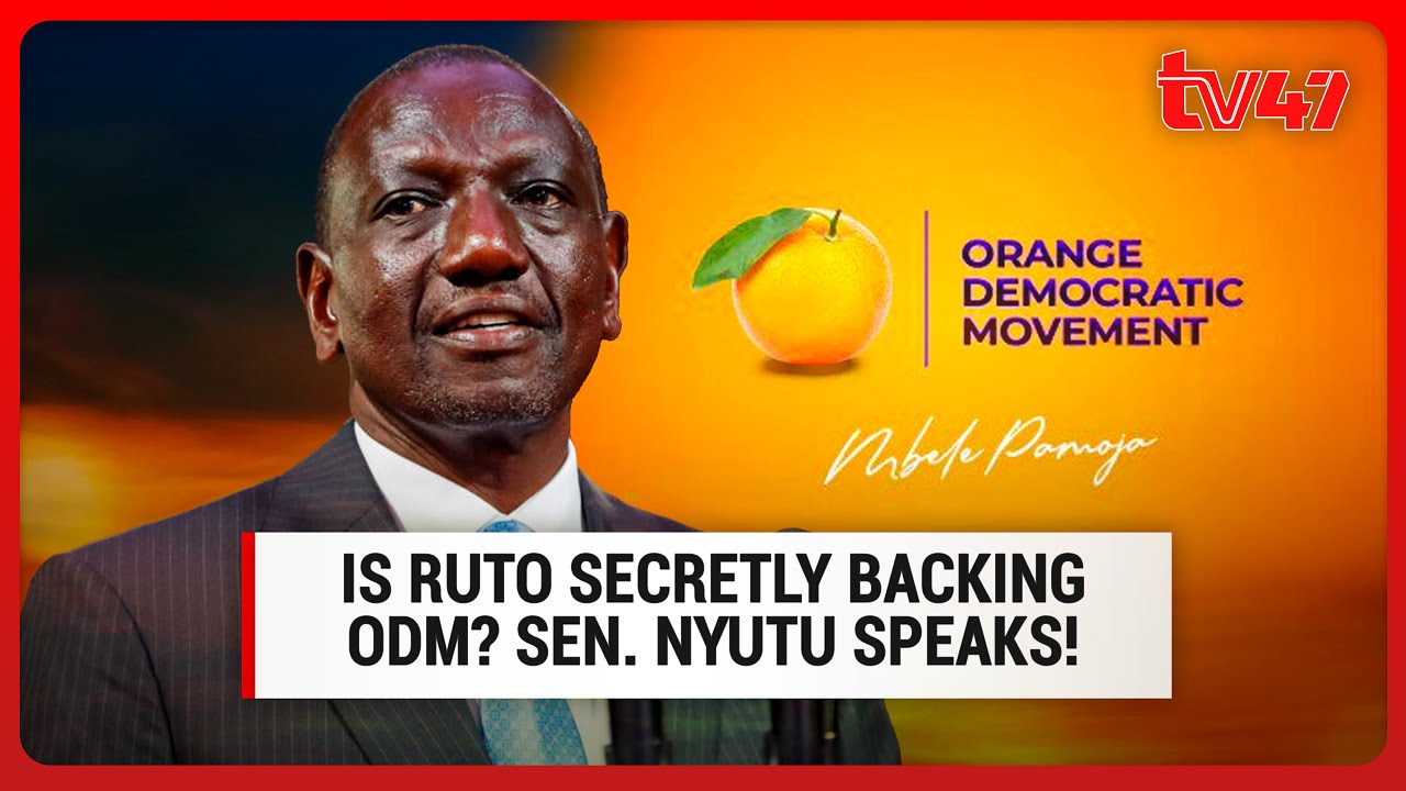 Sen. Nyutu: Where did you see William Ruto promoting ODM and they are in the Broad-Based government?