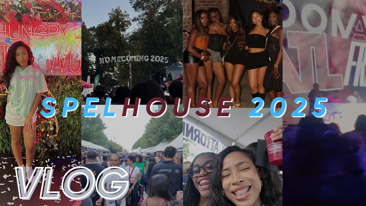 SpelHouse 2025: My First Time at Another HBCU Homecoming || Kala Simone's Weekly Vlog