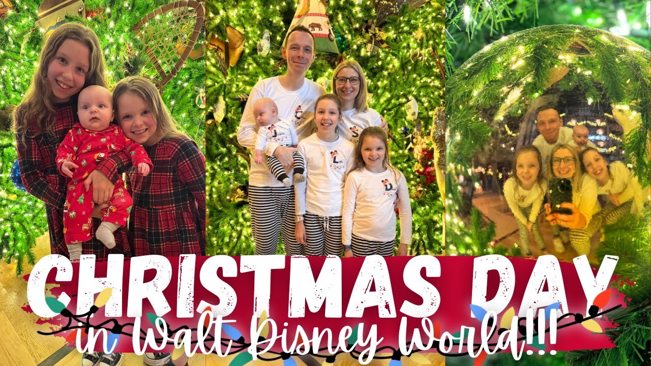 Christmas Day in Walt Disney World! 🎅🏼🎄✨ Wilderness Lodge, Whispering Canyon + An Evening in DAK 🌳