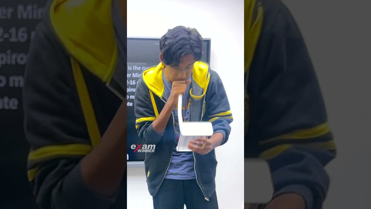 How To Use A Respirometer🫁 #biology #viral #examwinner