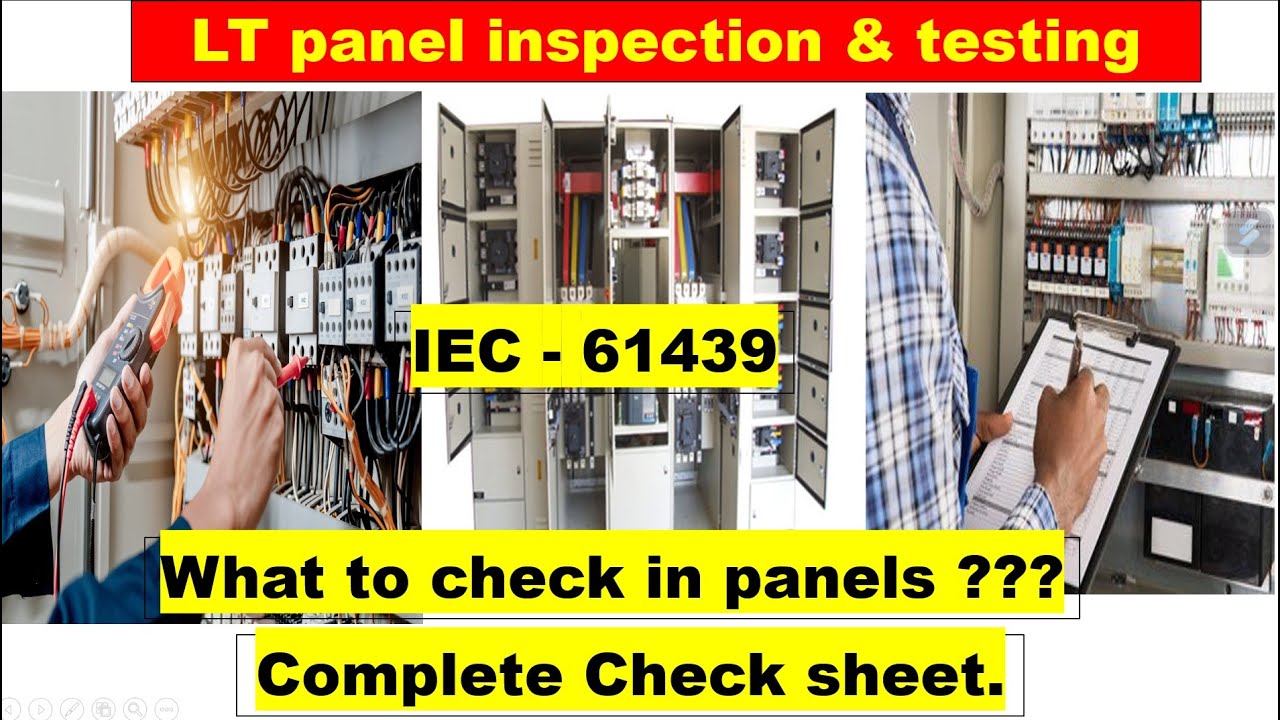 How to do Panel inspection & Testing - Electrical - पैनल निरीक्षण एवं परीक्षण