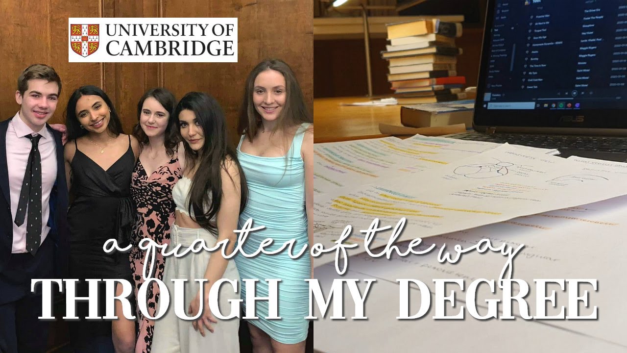 OFFICIALLY HALFWAY THROUGH HALF OF MY CAMBRIDGE DEGREE!