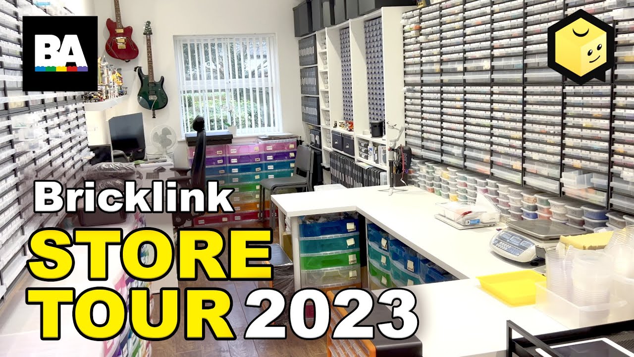 Bricklink Store Tour 2023 - See Where We Sell Lego Full-Time on Bricklink, Brickowl & eBay