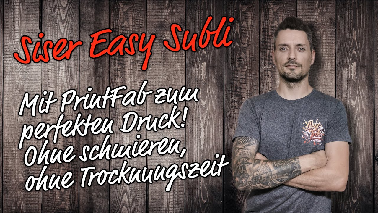 Siser Easy Subli & PrintFab: Der Textildruck perfektioniert - inkl. Farbkalibrierung