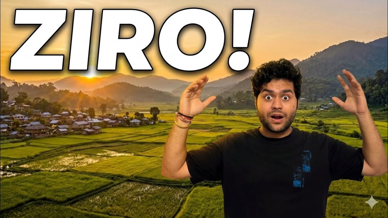 A Day in ZIRO Arunachal Pradesh | Solo Travel