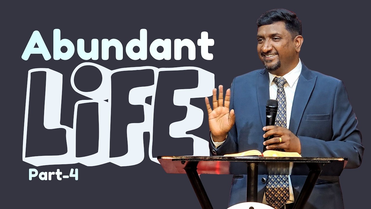 Abundant Life || Part 4 || Sunday Service || Pas. Rajesh Felix || Sermon || 15/02/2026