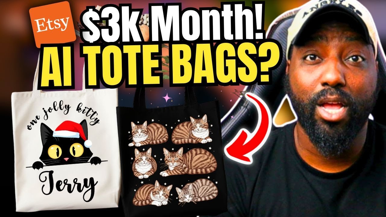 Easy Tote Bag Designs That Make Money on Etsy!