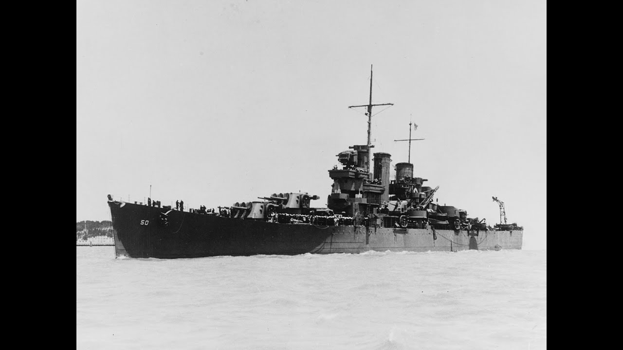 USS Helena (CL-50) — «Стреляйте во всех направлениях!»