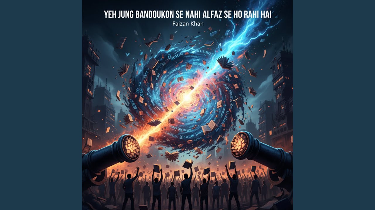 YEH JUNG BANDOUKON SE NAHI ALFAZ SE HO RAHI HAI