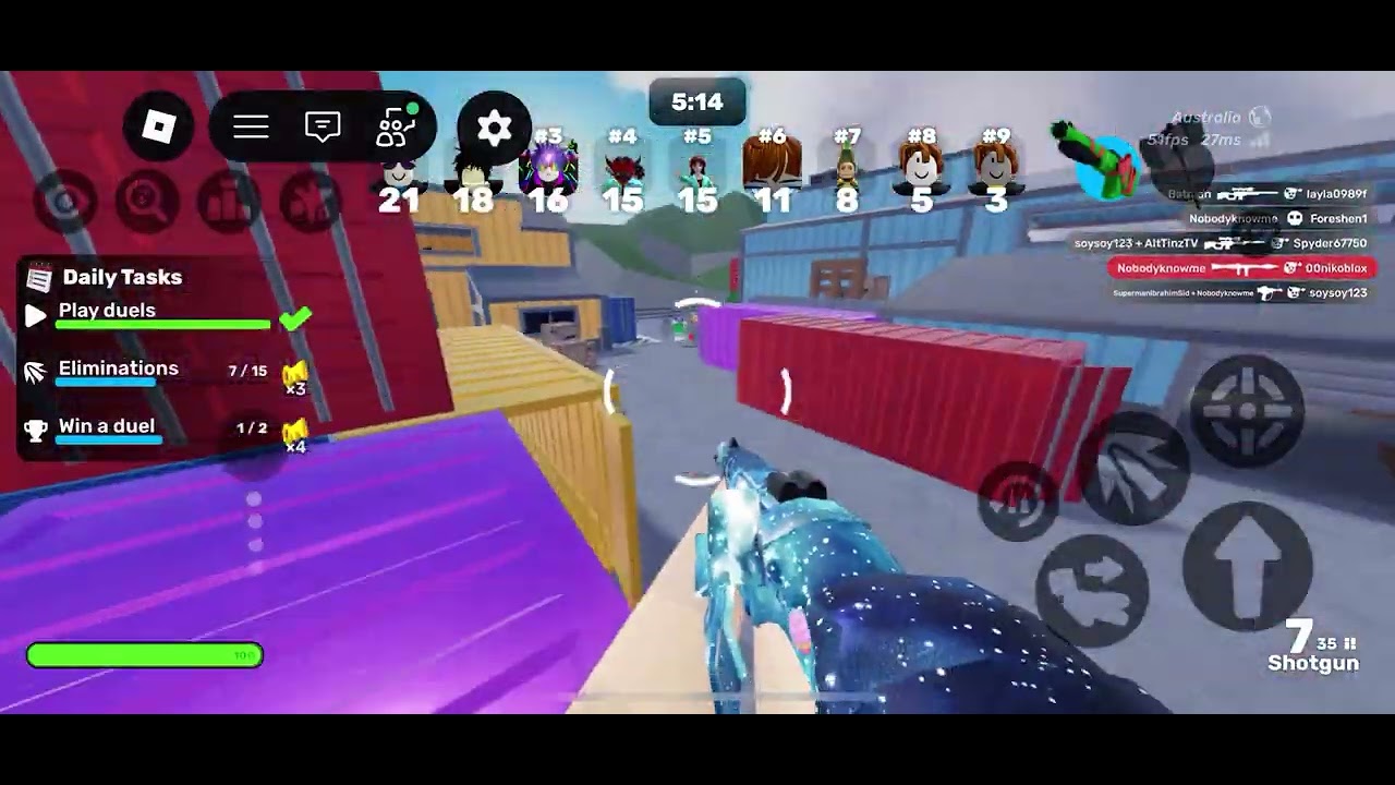 Playing rivals for fun get sniper see for your self