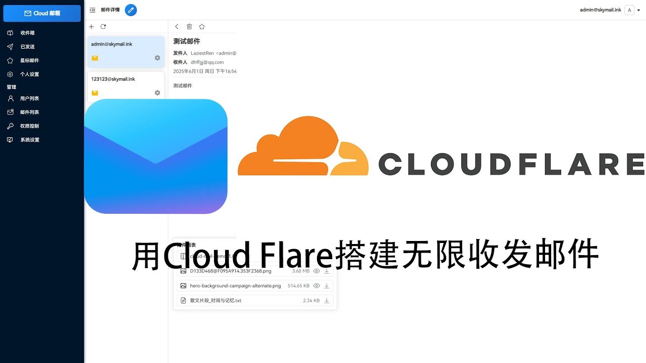 5分钟学会用cloudflare搭建无限接收的免费邮箱