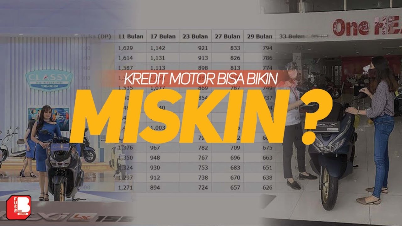 Kredit Motor Bisa Bikin Miskin ??