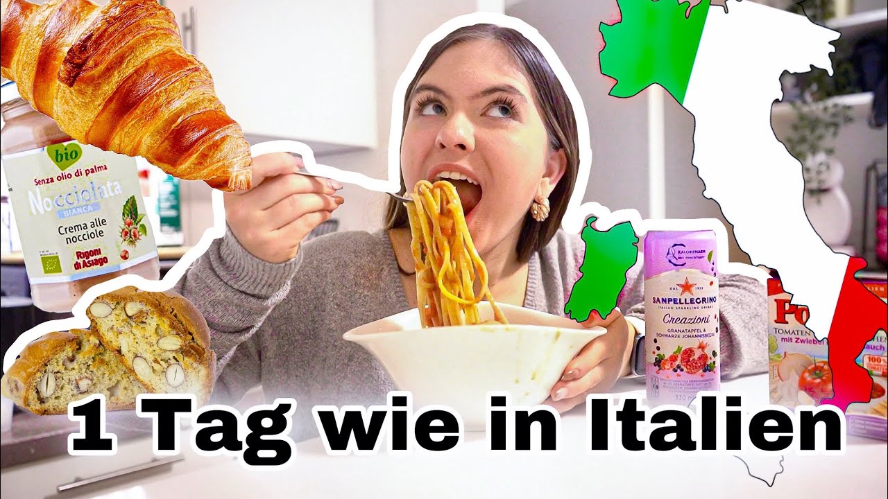 Ich esse 24h NUR ITALIENISCH 🇮🇹- einfach HAMMER🤌