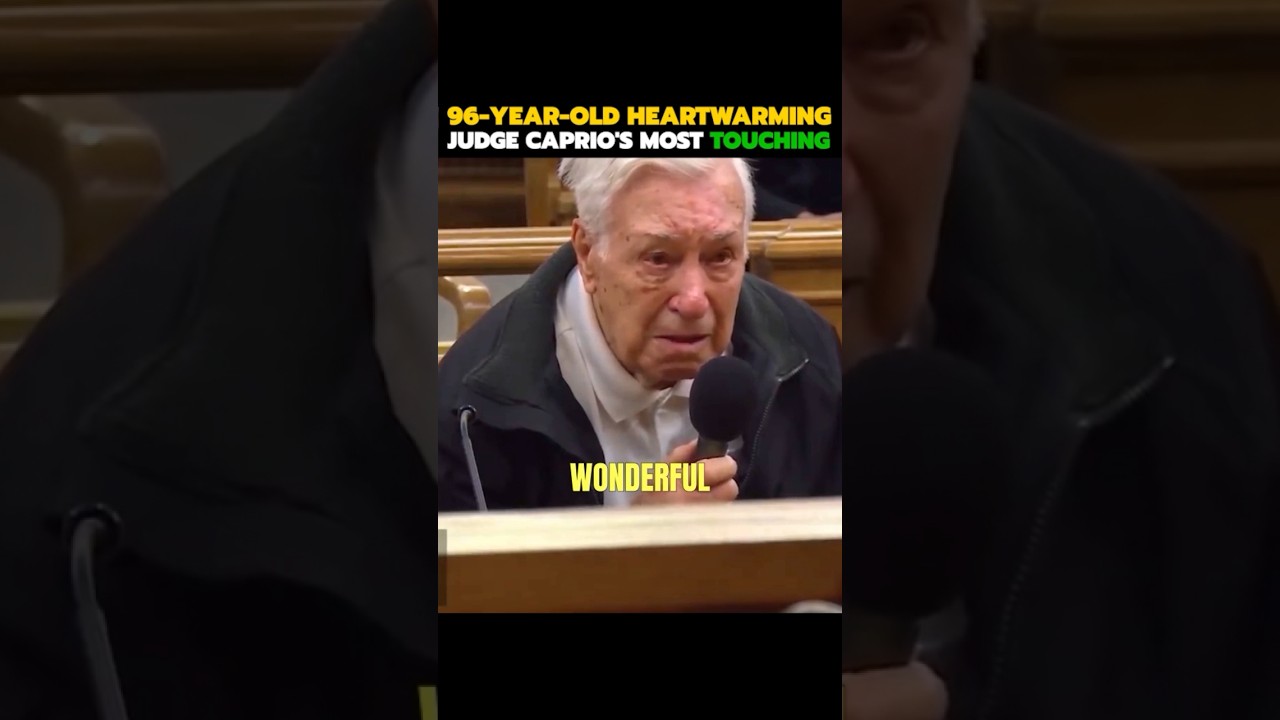96-Year-Old Man's Heartwarming Courtroom Surprise! - Judge Caprio Court Tv