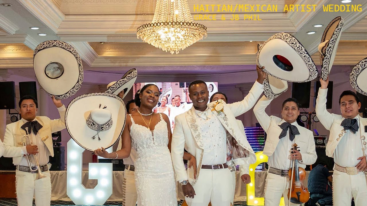 HAITIAN/MEXICAN ARTIST WEDDING💛 (GRACE & JB PHIL) IN MEXICO💛🇲🇽🇭🇹