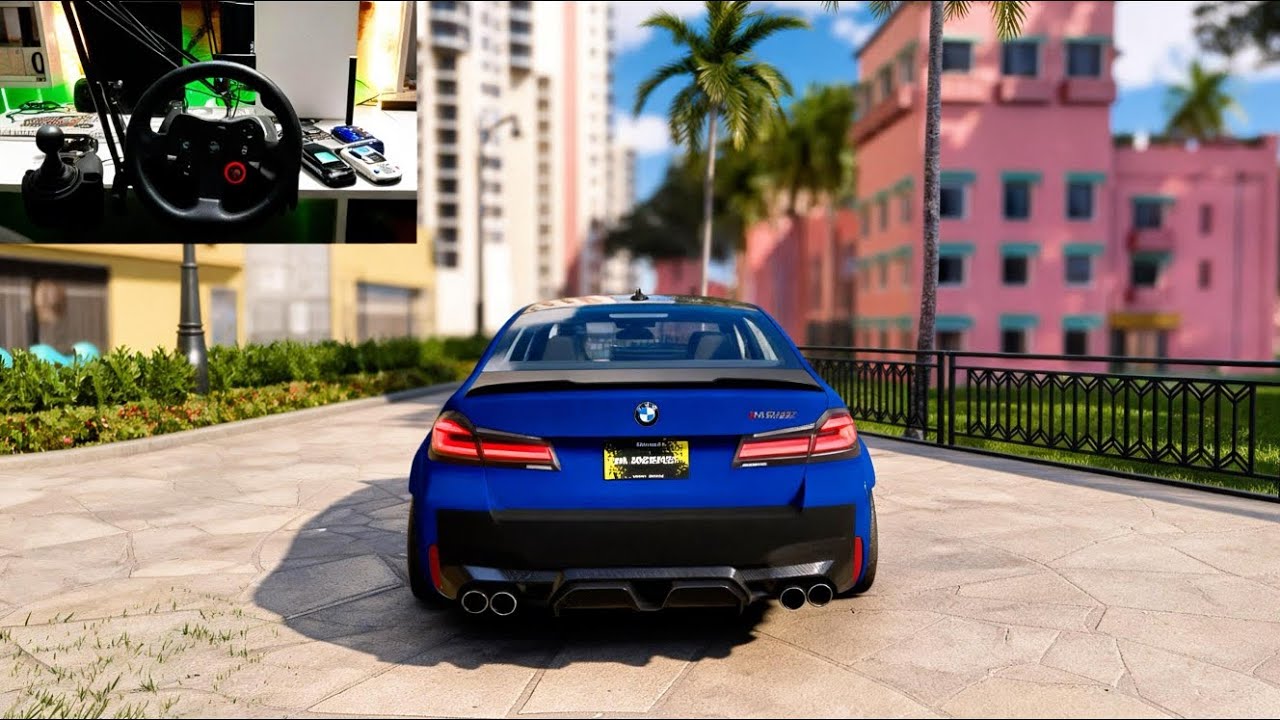 BMW M5 CS - The Crew MotorFest |4K Maximum Settings With Logitech G29 Wheel HD 