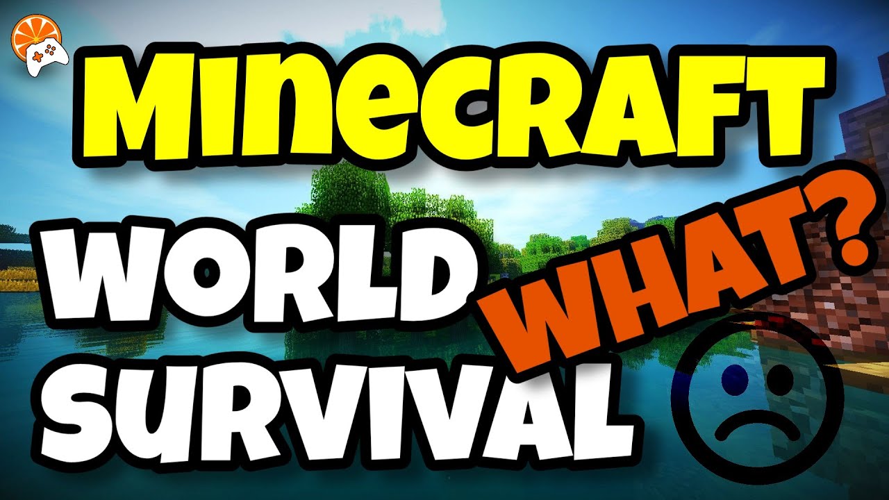 Minecraft WorldSurvival | First Gameplay EVER 🤣