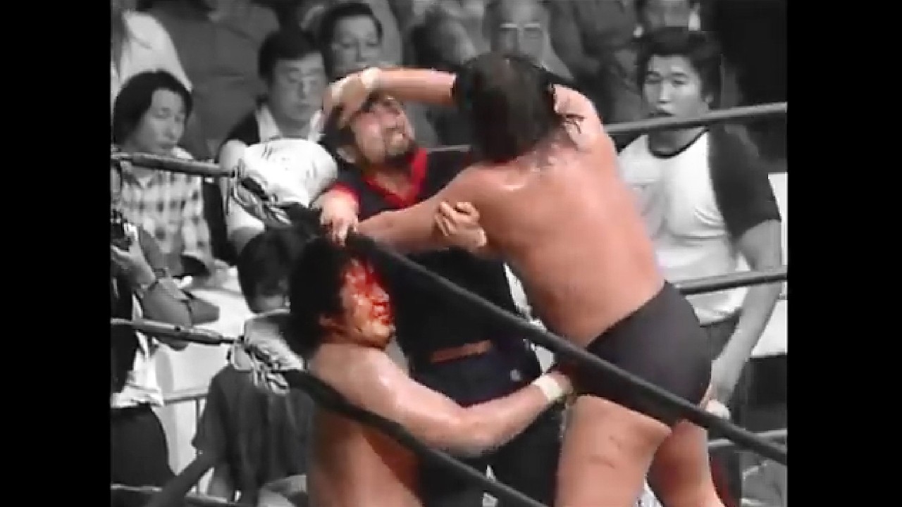 Genichiro Tenryu vs Riki Choshu 1985 06 21 NWA UN Title