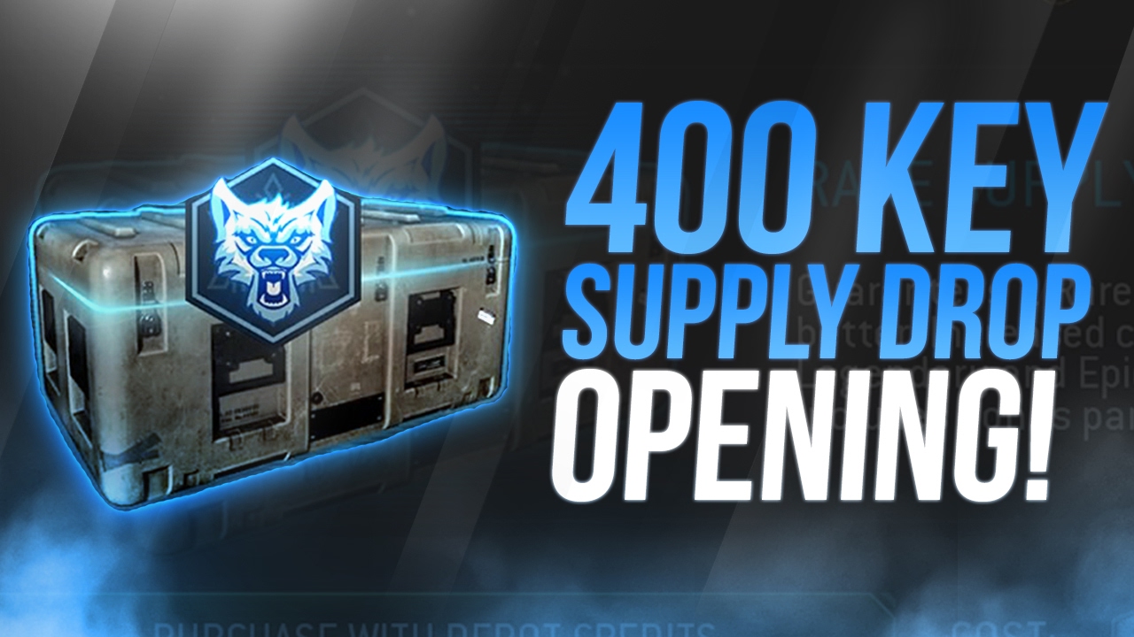MWR - 400 KEY SUPPLY DROP OPENING!